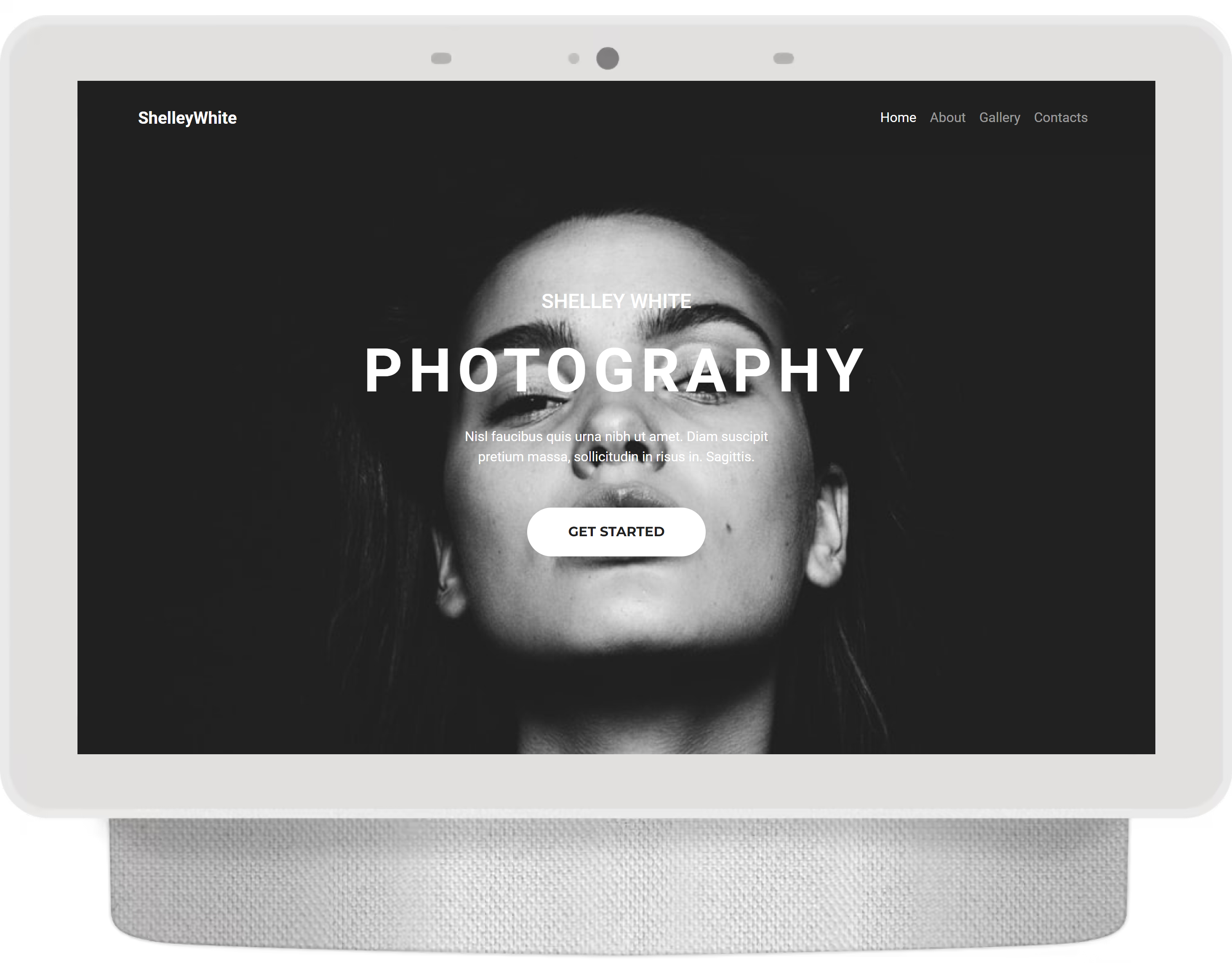 Photographer web site